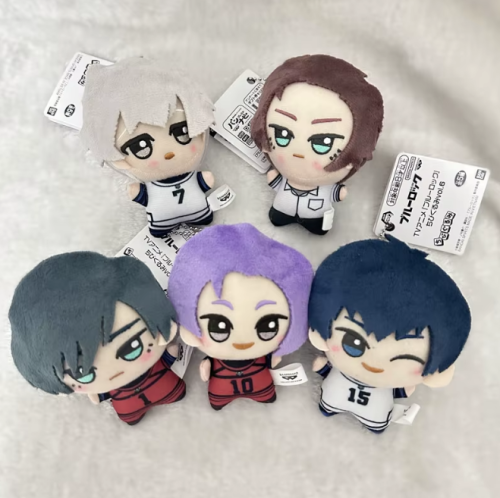 (номер 1) Аниме Мягкая игрушка Синяя тюрьма: Блю Лок Рин Итоси (Blue Lock Rin Itoshi) 10 см фото 3