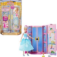 Кукла Золушка Cinderella  с гардеробом и аксессуарами HMK53