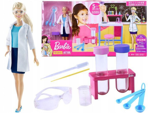 Кукла Barbie Маленький ученый (Лаборатория) GBF78 фото 5