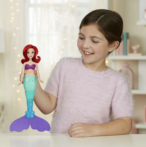 Интерактивная кукла  Princess Водные приключения Ариэль, 34 см, E0051 фото 5