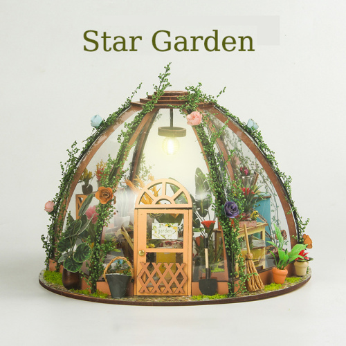 Интерьерный конструктор румбокс / Домашняя оранжерея (Купол) с подсветкой фото 7