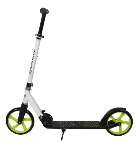 Самокат SportElite SE-310, белый/салатовый фото 4