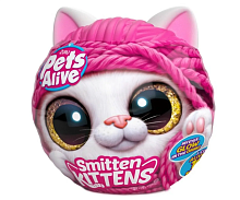 Игрушка-сюрприз Zuru Pets Alive Smitten Kittens шар 9541 Ласковый котенок (со звуком)