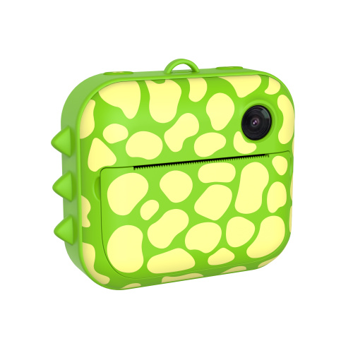 Фотоаппарат моментальной печати  LUMICAM PRINTY DK04 GREEN DINO фото 6