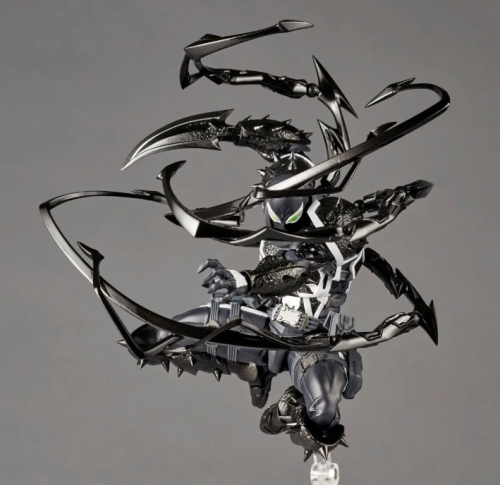 (чёрный) Фигурка Agent Venom большой набор Человек паук Веном фото 6