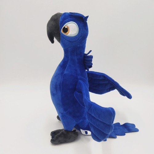 (синий цвет) 30 см Мягкая игрушка Попугай (Голубой ара) Голубчик из м/ф Рио фото 3