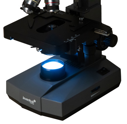 Микроскоп Levenhuk 320 PLUS, монокулярный фото 13