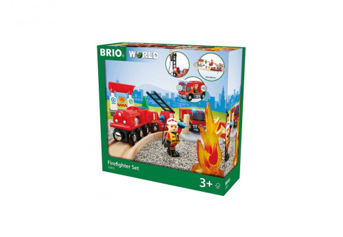 BRIO Игровой набор ж/д "Пожарная станция" 33815 фото 7
