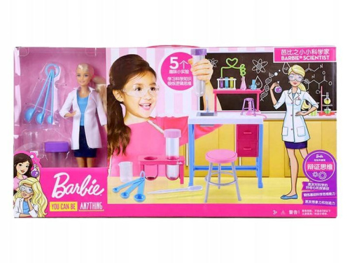Кукла Barbie Маленький ученый (Лаборатория) GBF78 фото 2