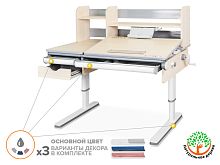 Детский стол Mealux Montreal Multicolor  (арт. BD-670 TG/MC с полкой)