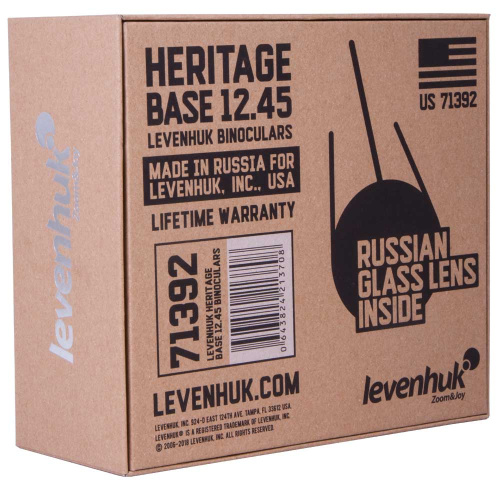 Бинокль Levenhuk Heritage BASE 12x45 фото 13