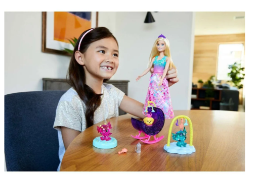 Набор игровой Barbie Заботливая принцесса Детский сад для драконов GJK51 (GJK49) Барби фото 7