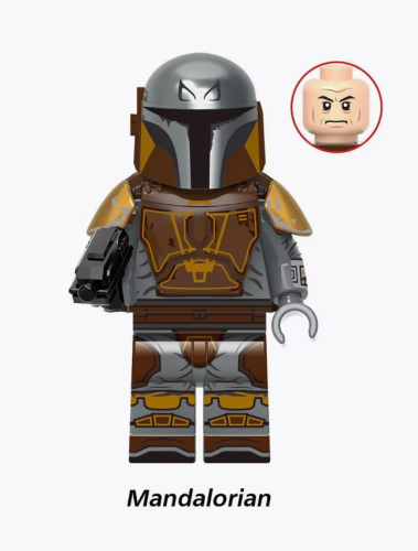 G0122 Минифигурки Звездные Войны Мандалорцы 8шт (4.5см) фото 9