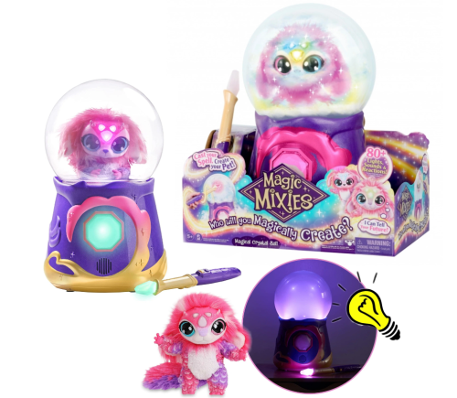 Magic Mixies волшебный хрустальный шар Moose, розовый 14689 фото 2