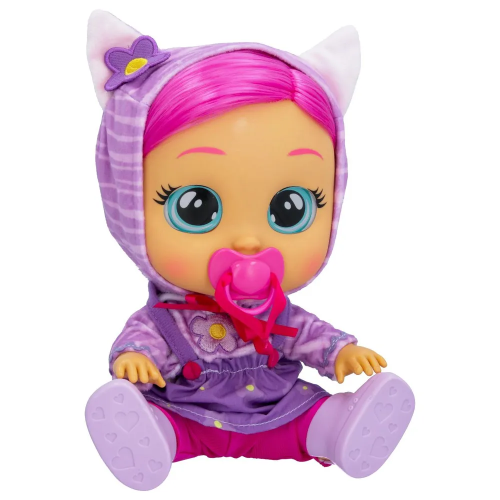 (котик) Кукла Кэти IMC Toys Cry Babies Dressy Katie Плачущий младенец 40889  фото 3