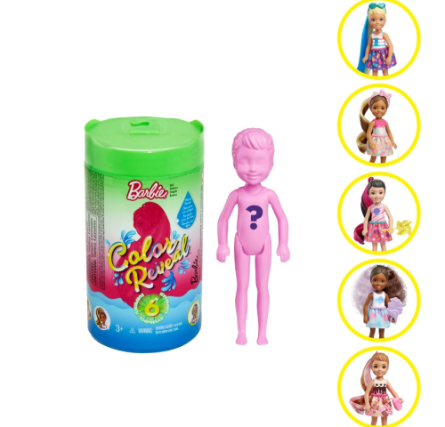 Кукла Barbie Челси Color Reveal Surprise Chelsea Party GPD41 Цветной сюрприз фото 2