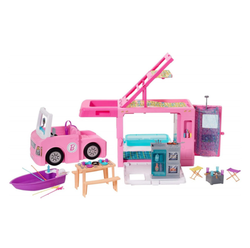 GHL93 Дом на колесах (кемпер) Барби 3 в 1 DreamCamper фото 2