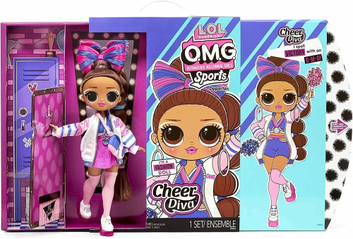 Кукла L.O.L. Surprise! OMG Sports Doll Cheer Diva (Черлидерша) 577508 фото 2