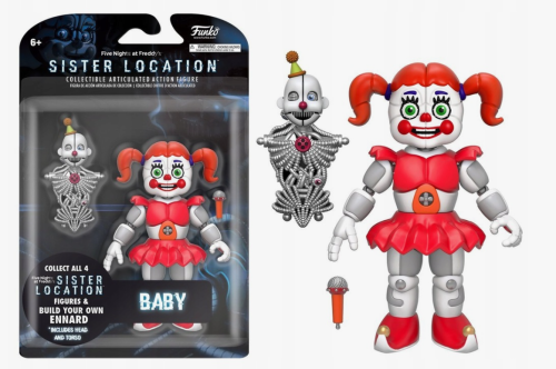 416 (Baby) Коллекционная подвижная фигурка Малышка ФНАФ (FNAF)