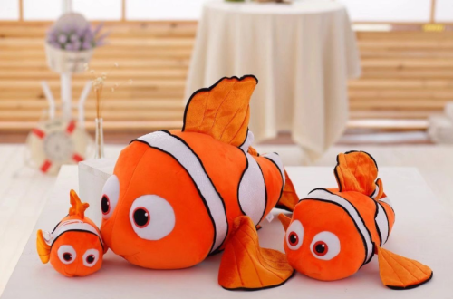 40 см Мягкая игрушка Немо (рыбка клоун) фото 4