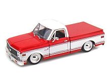 Машина Jada 1:24 1972 Chevy Cheyenne (красно-белая) Машина Jada 1:24 1972 Chevy Cheyenne (красно-белая)