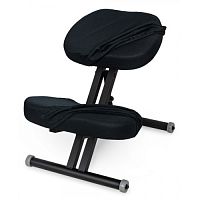 Smartstool  Металлический коленный стул KM01 Black с чехлом черный