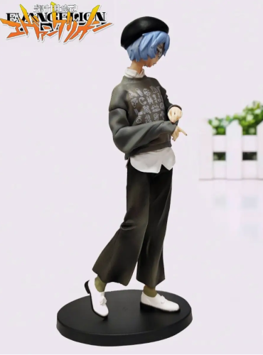 Аниме фигурка evangelion аянами рей аска 23 см фото 3