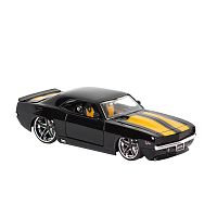 Машина Jada Bigtime Muscle 1969 Chevy Camaro (чёрно-желтый) Машина Jada Bigtime Muscle 1969 Chevy Camaro (чёрно-желтый)