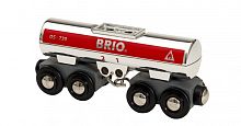 BRIO Двухосный вагон цистерна для перевозки топлива деревянной железной дороги БРИО 33472