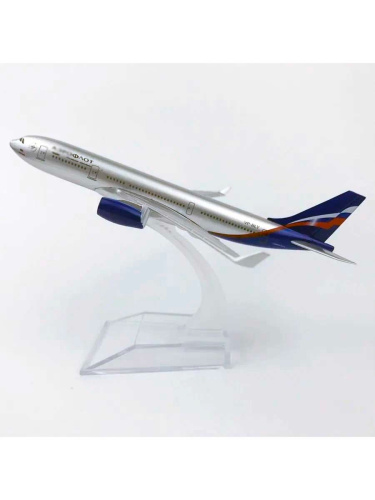 Металлическая модель самолета Aircraft A380 фото 2