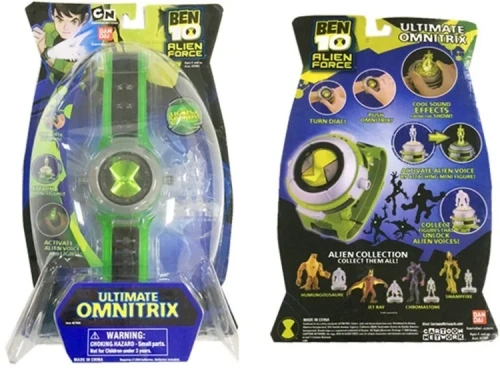 (новинка) Часы Омнитрикс Бен Тен - Ben 10 Omnitrix Ultimate (звук, свет) фото 4