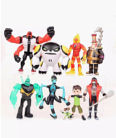 Набор фигурок из 9 шт Бен 10 (3-12см) Ben 10