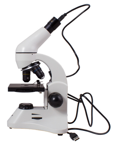 Микроскоп Levenhuk Rainbow D50L PLUS, 2 Мпикс, Moonstone\Лунный камень фото 2
