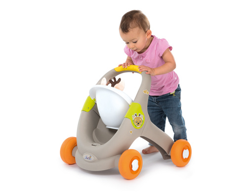 210206 MiniKiss Animal 3в1 Коляска для кукол-ходунки, 50х45х47 см, 1/4 фото 9