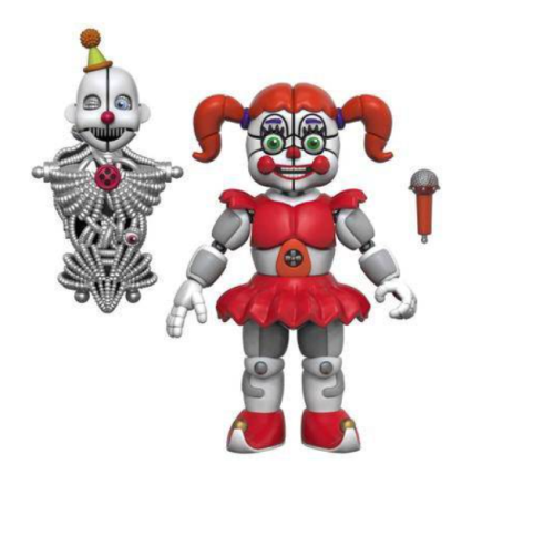 416 (Baby) Коллекционная подвижная фигурка Малышка ФНАФ (FNAF) фото 2