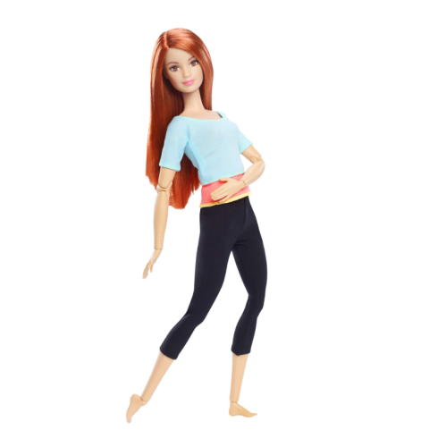 (Рыжая) Кукла Barbie Безграничные движения с артикуляцией тела Барби DHL81 (DPP74) фото 5