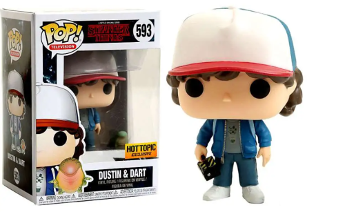 (593 Dustin) Фигурка Funko POP! Очень странные дела