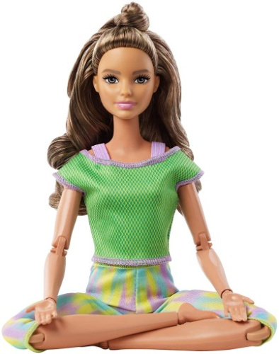 Кукла Барби Шатенка безграничные движения Barbie FTG80-GXF05 фото 4