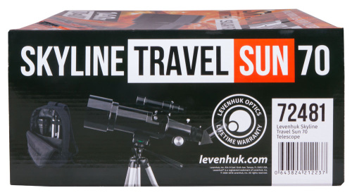 Телескоп Levenhuk Skyline Travel Sun 70 фото 18
