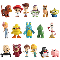 (3-5 см) Набор Фигурок из 17 шт История игрушек (Toy Story)