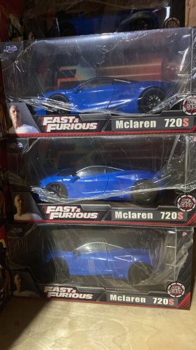 Машина Jada McLaren 720S (синий) фото 7