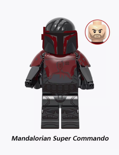 G0122 Минифигурки Звездные Войны Мандалорцы 8шт (4.5см) фото 4