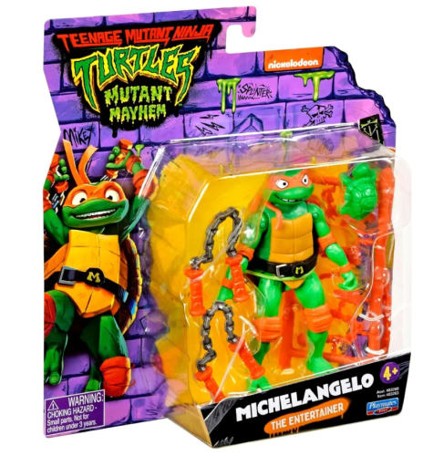 11 см Фигурка Playmates Черепашки-Ниндзя Микеланджело (Michelangelo) 83283 фото 6