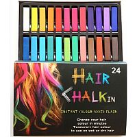 Мелки для волос "Hair Chalk" (24 шт)