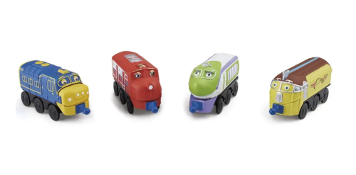 890304 Паровозик Chuggington Чаггингтон Фростини с механической функцией и пазлом фото 7