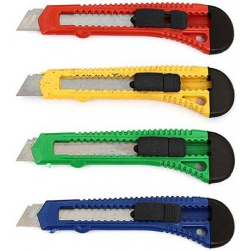 SC023 Резак канцелярский большой, с насечками на ручке, 18 мм, (SPONSOR) фото 2