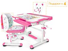 Комплект парта и стульчик Mealux BD-04 New Teddy pink