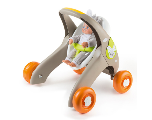 210206 MiniKiss Animal 3в1 Коляска для кукол-ходунки, 50х45х47 см, 1/4 фото 4