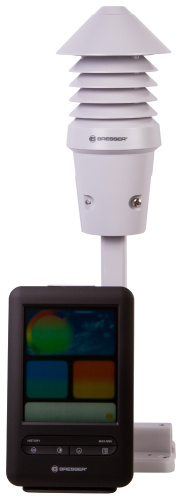 Метеостанция Bresser «4 в 1» Wi-Fi с UV-датчиком и цветным дисплеем фото 3