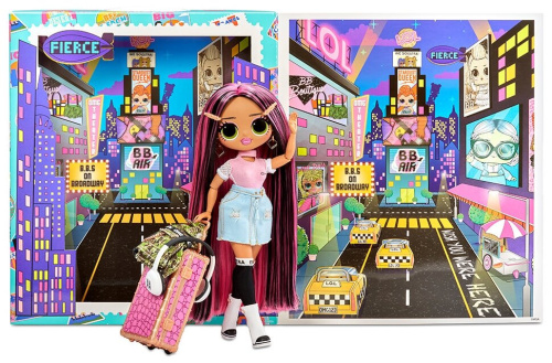 Кукла L.O.L. Surprise! OMG Travel Doll City Babe сити бейб (городская красотка) 576587 (Путешествие) фото 3